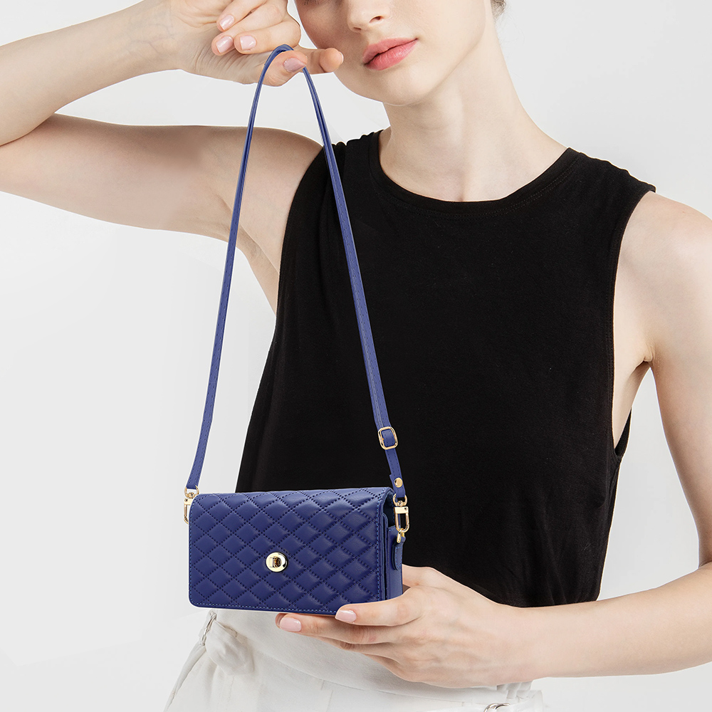 Luxury Bags & Leather Repair Of Atlanta - กระเป๋าใส่โทรศัพท์มือถือแบบสายสะพายปรับได้, กระเป๋าหนัง PU หรูหราสำหรับผู้หญิง ใช้ได้กับ iPhone/Samsung/Huawei