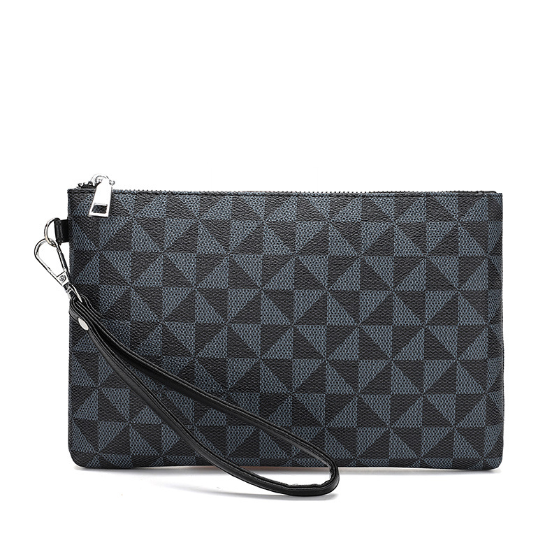 Luxury Bags Office - กระเป๋าคลัทช์หนัง PU ดีไซน์หรูหรา ทนทาน สำหรับผู้ชาย ใส่บัตรได้