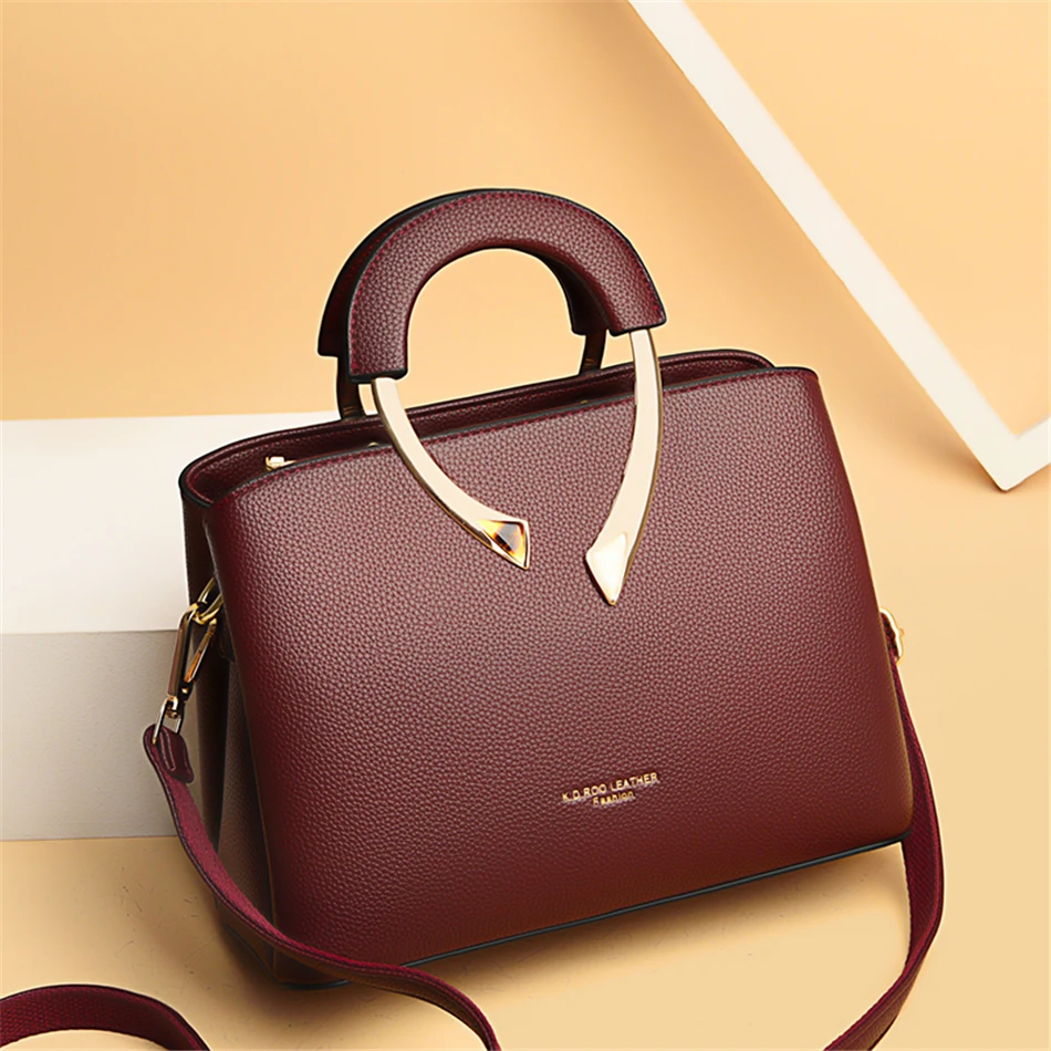 ของแท้ VANDERWAH คุณภาพสูง Pu  - Luxury Bags Brand บทวิจารณ์และราคา