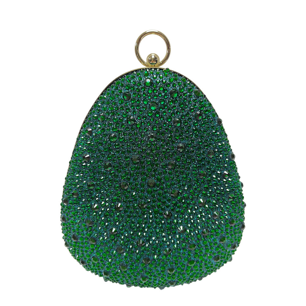 กระเป๋าคลัทช์ทรงหยดน้ำสีเขียวม - Luxury Bags Green บทวิจารณ์และราคา