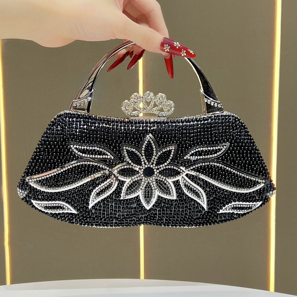 กระเป๋าคลัทช์สำหรับงานกลางคืน  - Structured Handbag Top Handle บทวิจารณ์และราคา