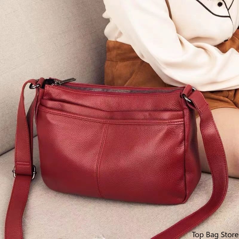 กระเป๋าหนังแท้ทรงโฮโบสำหรับผู้ - Luxury Bags Quiet บทวิจารณ์และราคา