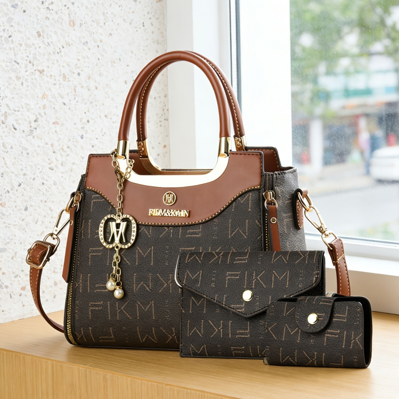 ชุดกระเป๋าพิมพ์ลายตัวอักษร 3 ช - Luxury Bags & Leather Repair Of Atlanta บทวิจารณ์และราคา