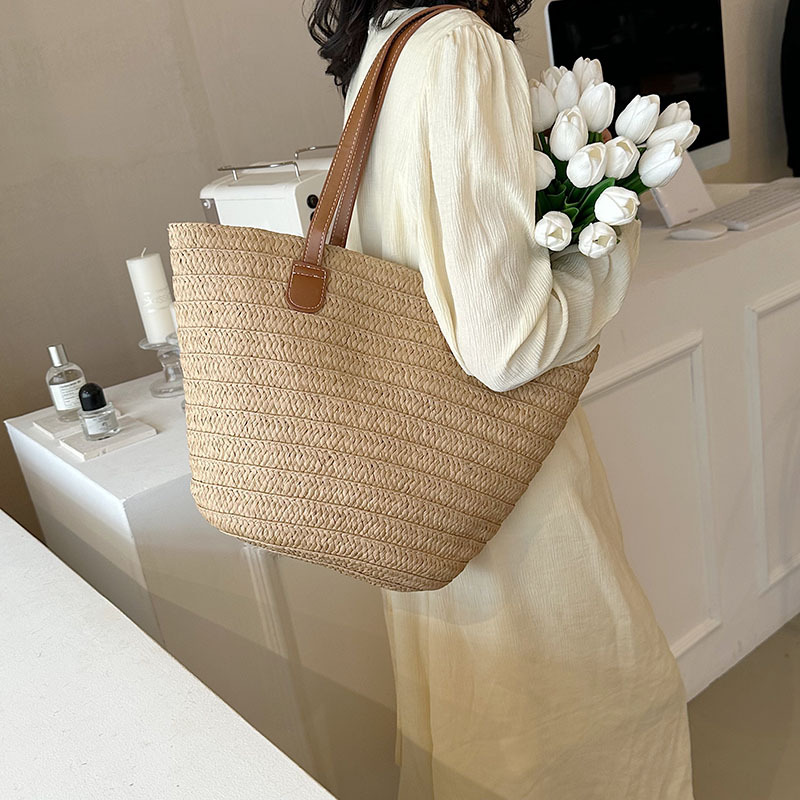 ผู้หญิงขนาดใหญ่ความจุไหล่กระเป - Luxury Beach Bags Ysl บทวิจารณ์และราคา