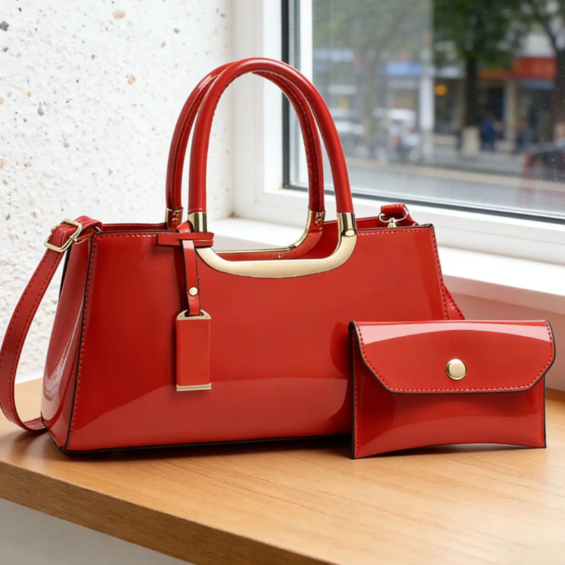 ชุดกระเป๋าถือสตรี วัสดุ PU หรู - Luxury Bags & Leather Repair Of Atlanta บทวิจารณ์และราคา