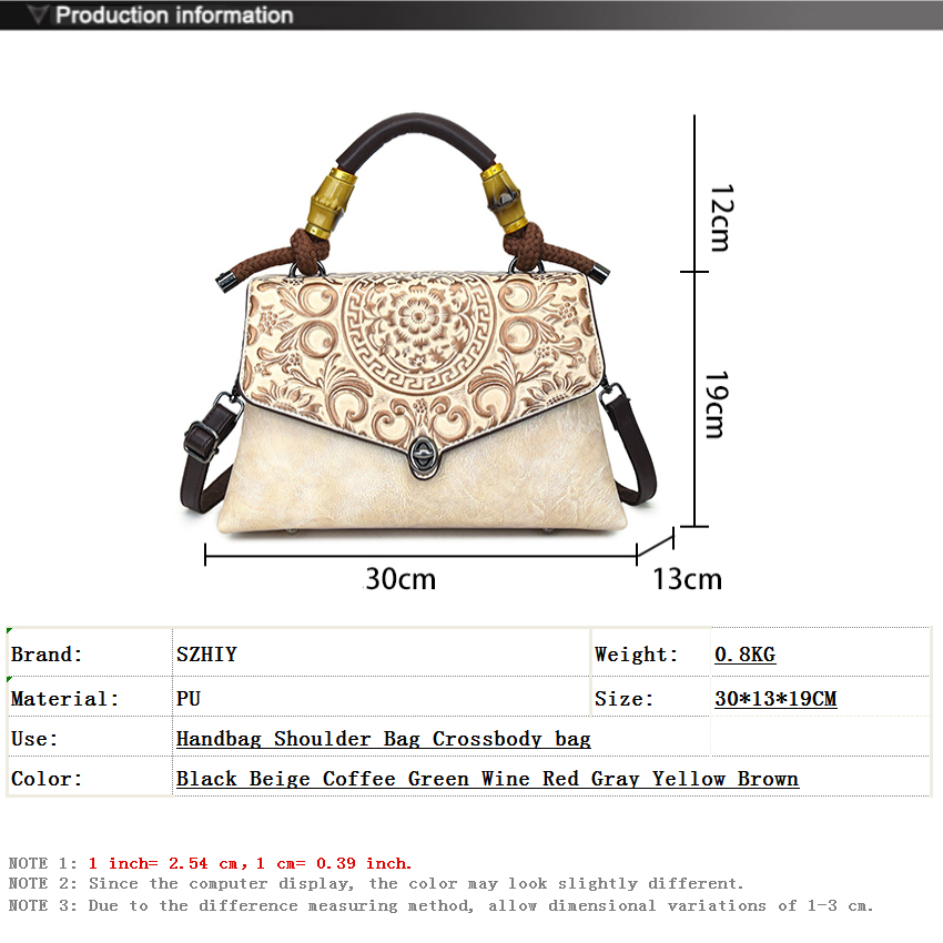 กระเป๋าถือดีไซน์หรูสำหรับผู้หญ - Luxury Bags Medium Size บทวิจารณ์และราคา