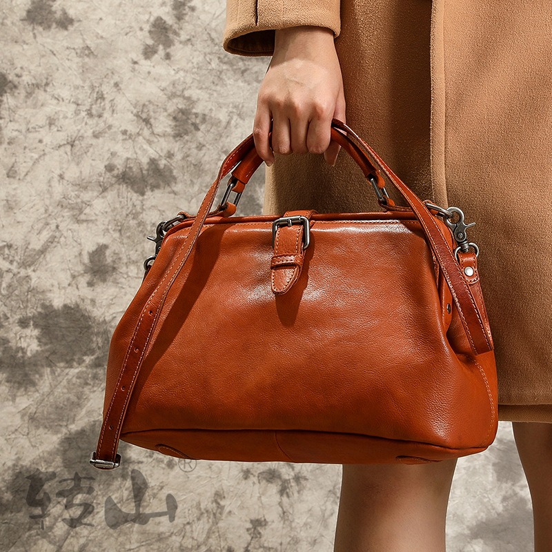 กระเป๋าหนังแท้สะพายไหล่สำหรับผ - Luxury Bags Quiet บทวิจารณ์และราคา