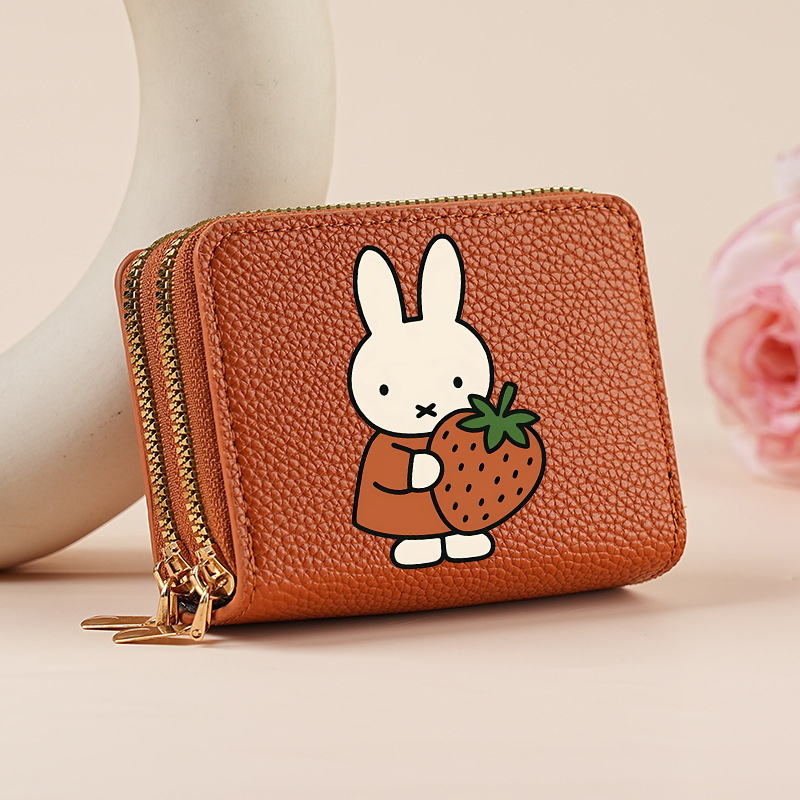 กระเป๋าสตางค์ใบสั้นลายกระต่ายม - Key Holder Leather Pouch บทวิจารณ์และราคา