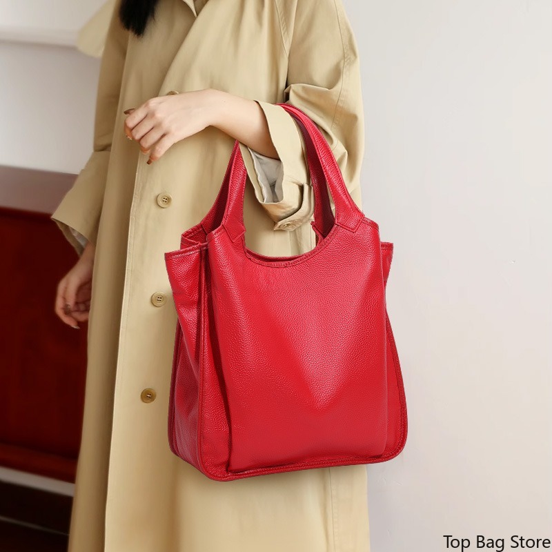 กระเป๋าสะพายไหล่หนังแท้สำหรับผ - Luxury Bags Quiet บทวิจารณ์และราคา