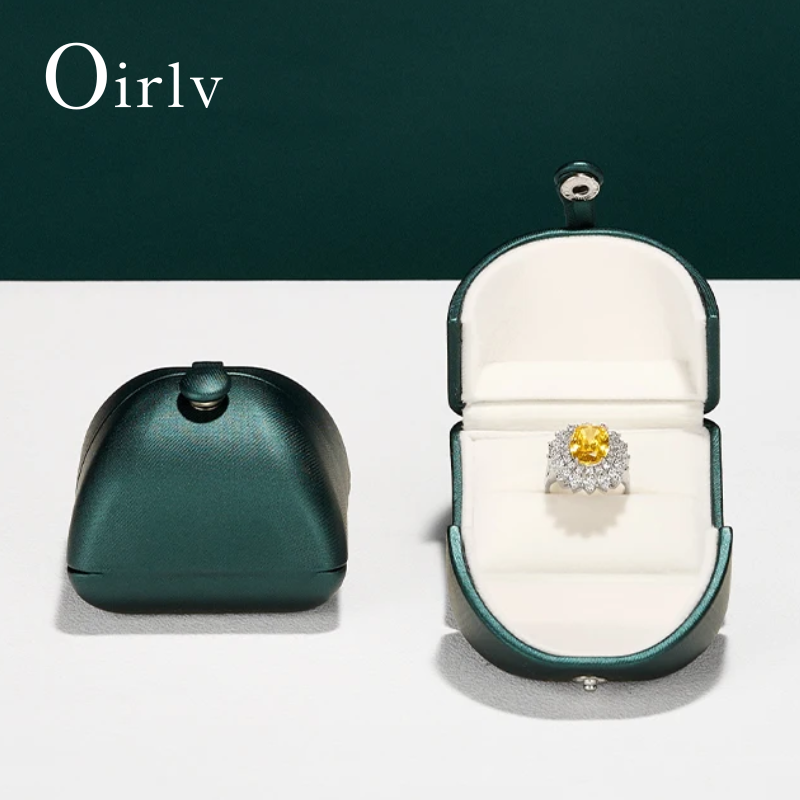 กล่องใส่แหวนสีเขียวเข้มสุดหรู  - Luxury Bags List บทวิจารณ์และราคา