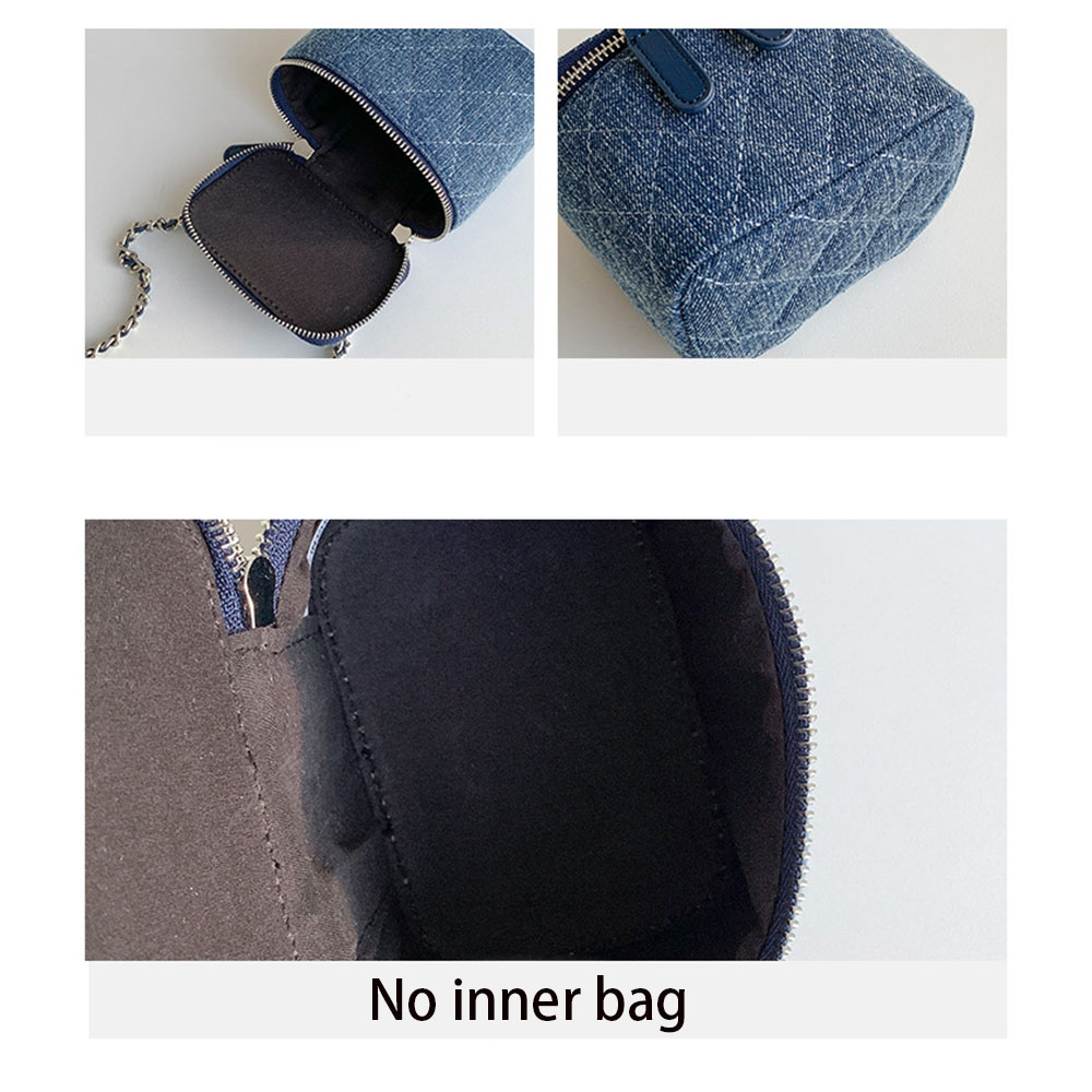 กล่องผ้านวมขนาดเล็กกระเป๋าCros - Chain Crossbody Quilted บทวิจารณ์และราคา