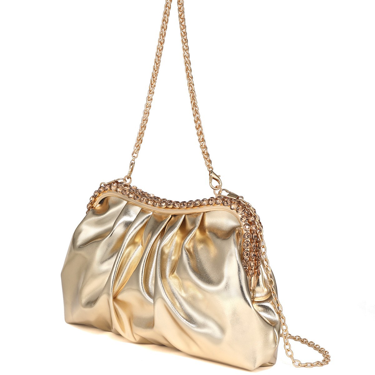 กระเป๋าคลิปหนีบประดับเพชรพลอยห - Luxury Bags Quiet บทวิจารณ์และราคา