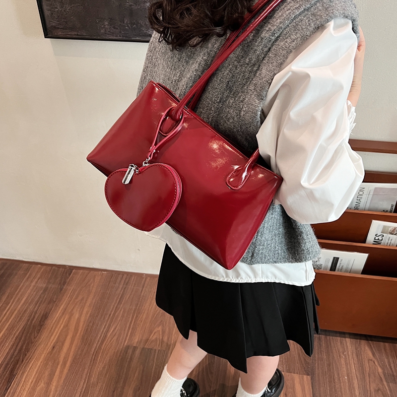 กระเป๋าถือหนังเทียมลายจุดสำหรั - Luxury Bags Quiet บทวิจารณ์และราคา