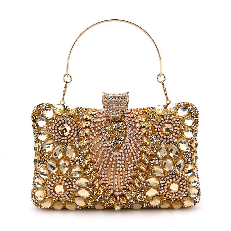 หรูหราสีเขียวพู่คลัทช์กระเป๋าผ - Luxury Bags Green บทวิจารณ์และราคา