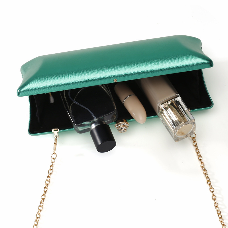 กระเป๋าคลัทช์ทรงกล่องยาวคลาสสิ - Luxury Bags Green บทวิจารณ์และราคา