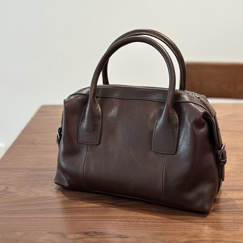 กระเป๋าหนังแท้ทรงบอสตันสำหรับผ - Luxury Bags Quiet บทวิจารณ์และราคา