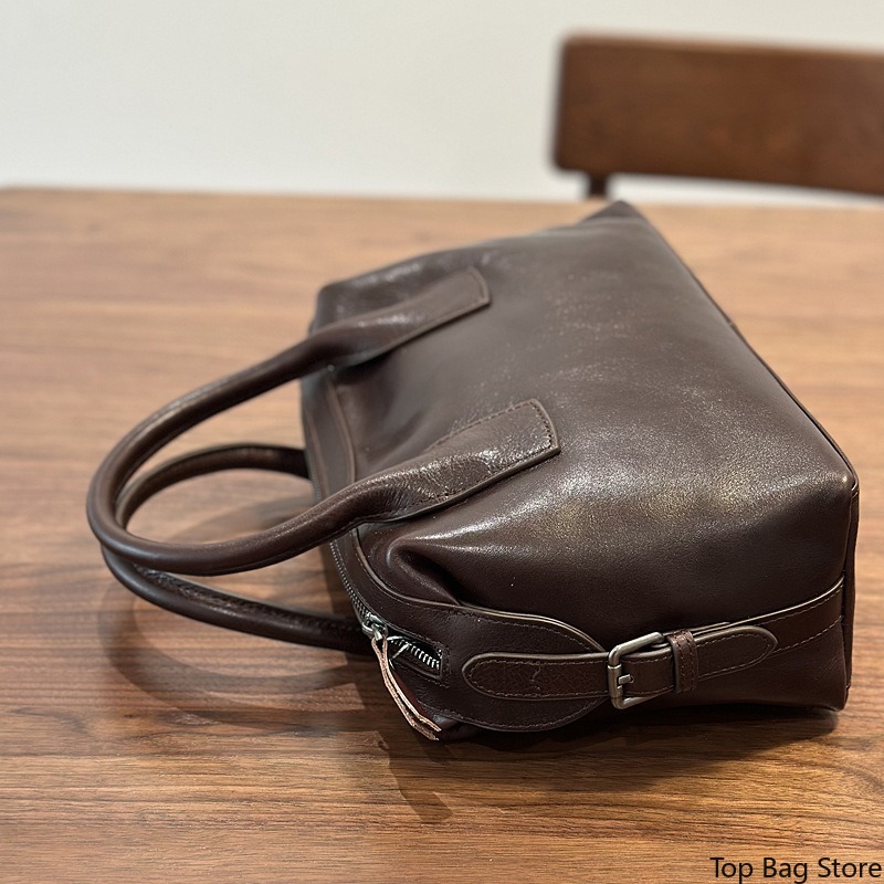 กระเป๋าหนังแท้ทรงบอสตันสำหรับผ - Luxury Bags Quiet บทวิจารณ์และราคา