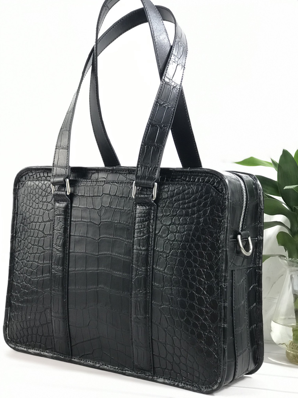กระเป๋าแล็ปท็อปหนังจระเข้แท้ ก - Luxury Bags Brand บทวิจารณ์และราคา