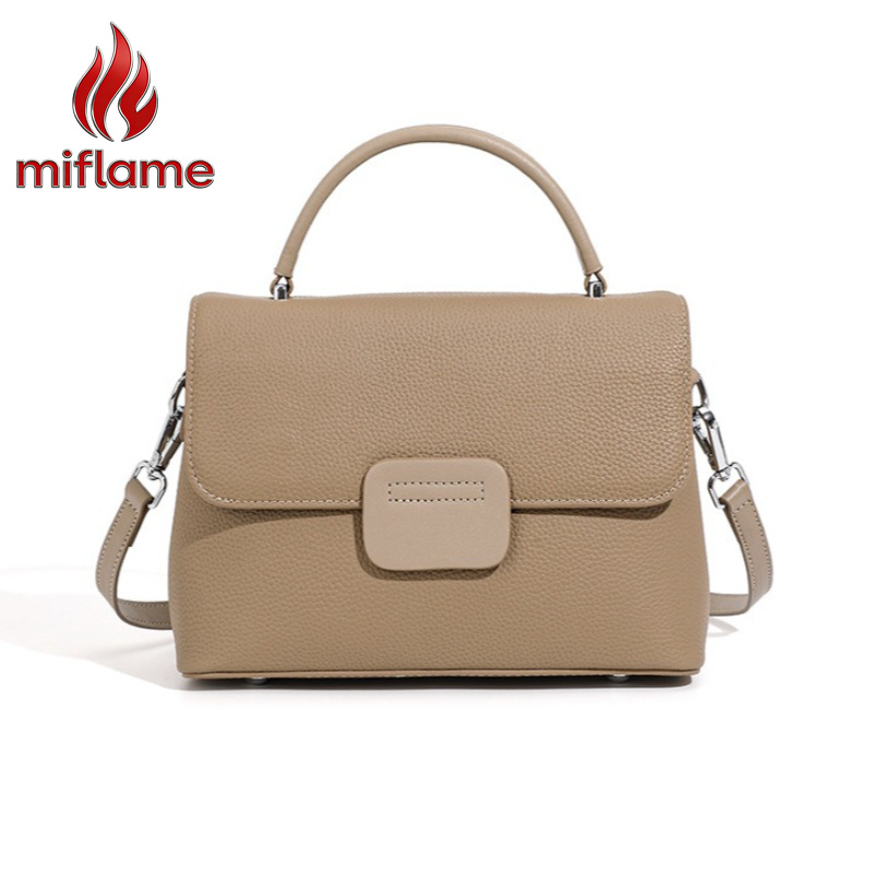กระเป๋าหนังแท้สะพายไหล่สำหรับผ - Luxury Bags Quiet บทวิจารณ์และราคา