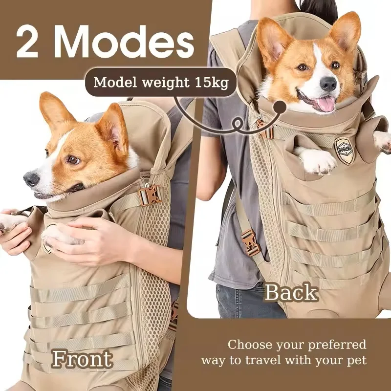 กระเป๋าเป้สะพายหลังสำหรับสุนัข - Luxury Bags Medium Size บทวิจารณ์และราคา