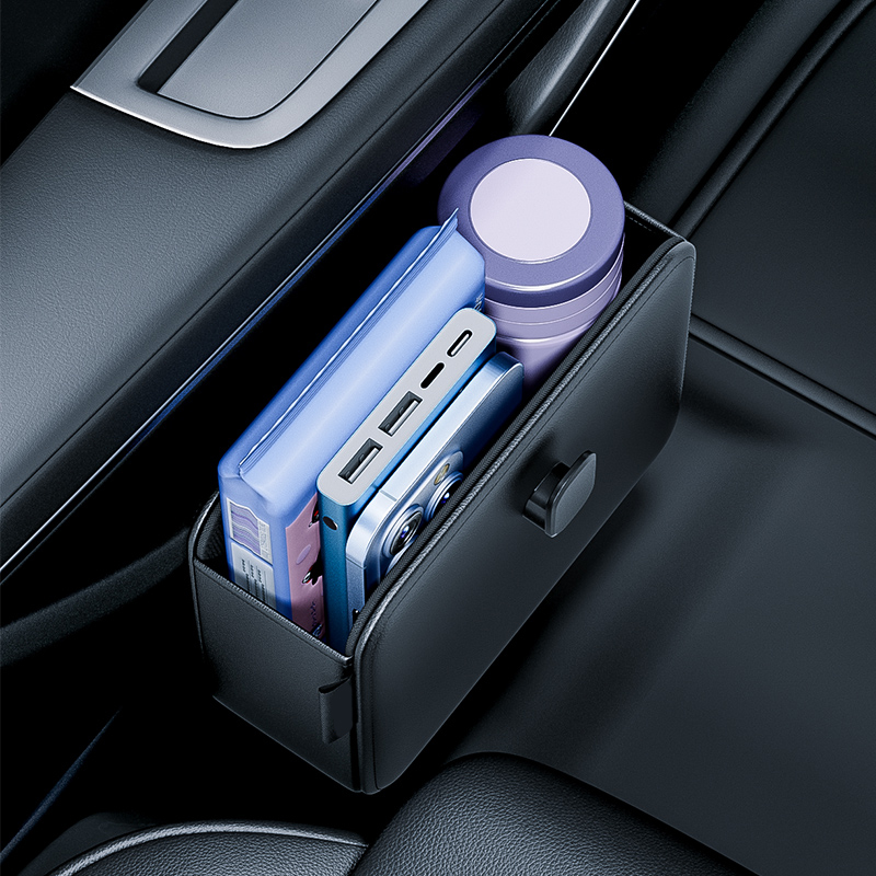 ประตูรถเก็บกระเป๋าแขวนถ้วยผู้ถ - Key Holder Leather Pouch บทวิจารณ์และราคา