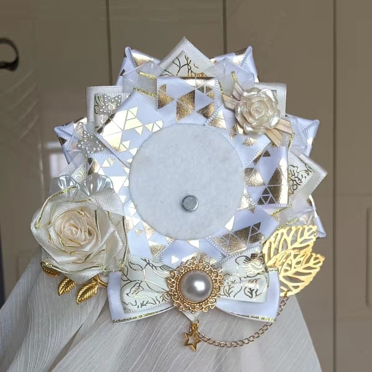 ริบบิ้นสีเขียว Badge Rosette,ห - Luxury Bags Green บทวิจารณ์และราคา