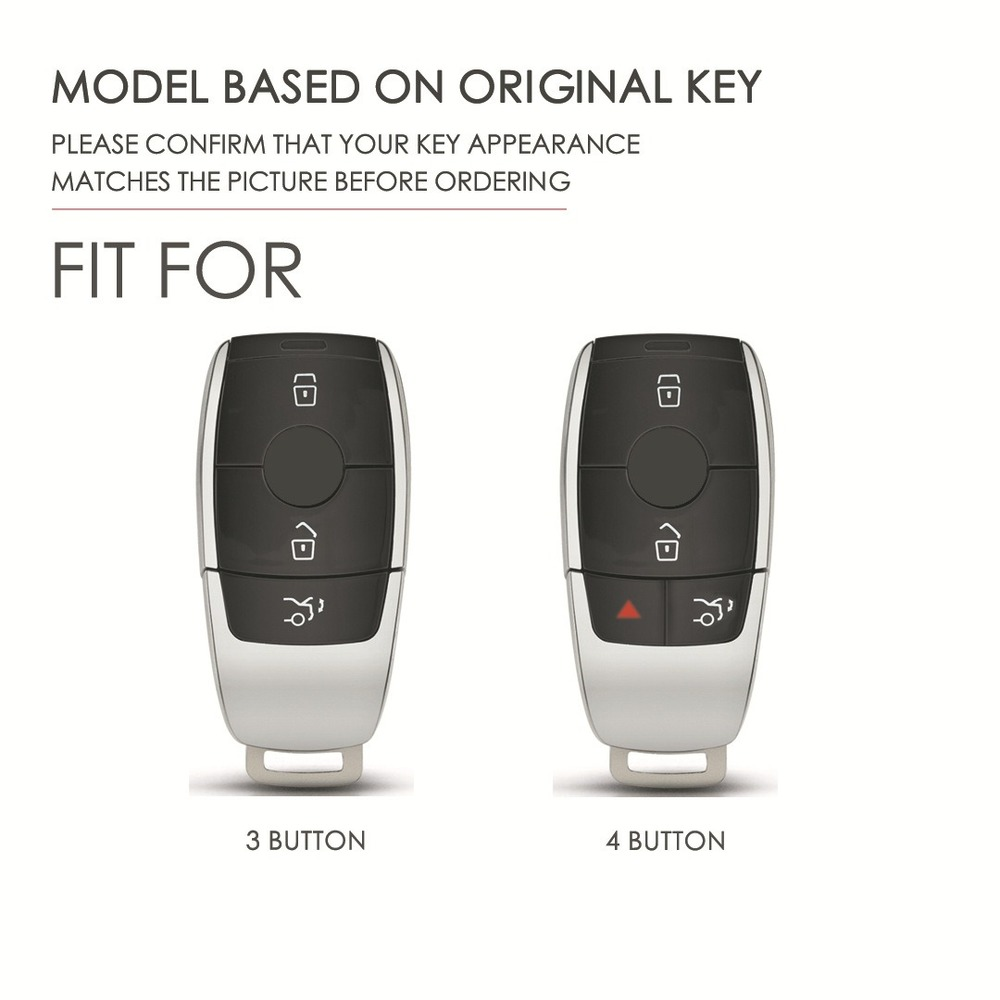 Key Fob Case Shell สำหรับ Merc - Key Holder Leather Pouch บทวิจารณ์และราคา