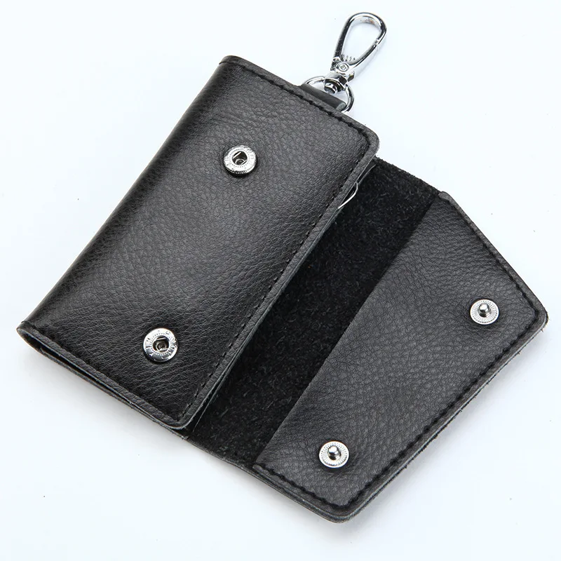 พวงกุญแจหนังแท้สำหรับผู้ชาย กร - Key Holder Leather Pouch บทวิจารณ์และราคา