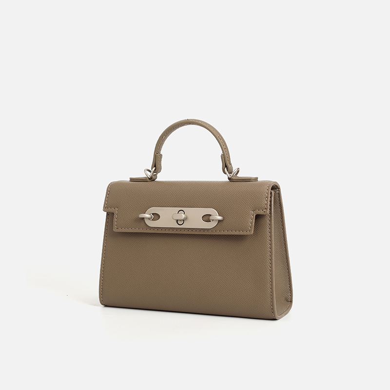 กระเป๋าถือทรงแข็งแบบมีหูหิ้ว ท - Structured Handbag Top Handle บทวิจารณ์และราคา
